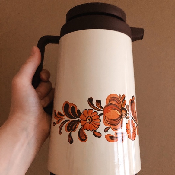 Vintage Other - Vintage Phoenix Floral Thermos/Pitcher